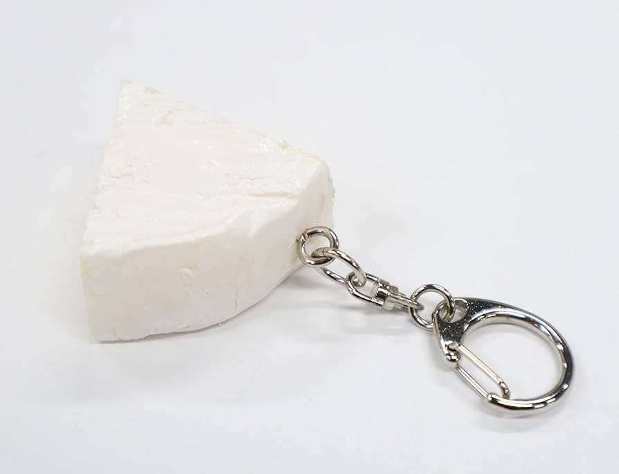 Amazon.co.jp: 食品サンプル キーホルダー カマンベールチーズ